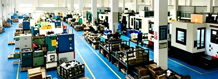 Far East Manufacturing CNC machining workshop for aluminum roof rack raw part production